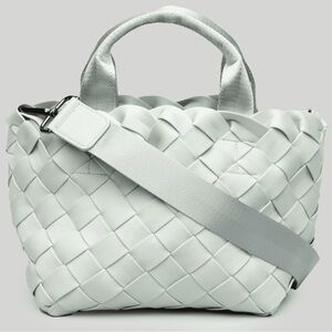 Naghedi Woven Gray Bag